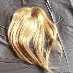 Mono lace 100% Remy human hair blond